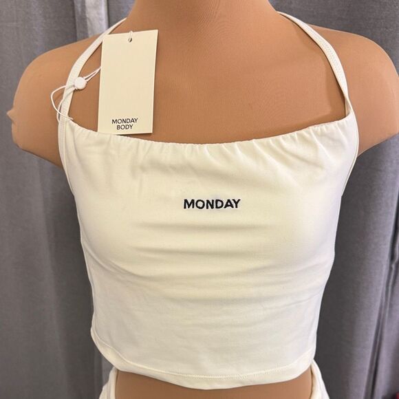 Monday Swimwear Ivory Tank Top - Picture 1 of 9